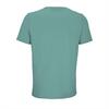 foto 2 T-shirt heren 100% Organic T-shirt pool blauw perfect voor personalisatie bedrukking.