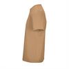 foto 3 T-shirt heren donker beige perfect voor personalisatie bedrukking.