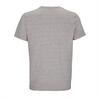 foto 2 T-shirt heren grijs melange perfect voor personalisatie bedrukking.