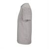 foto 3 T-shirt heren grijs melange perfect voor personalisatie bedrukking.
