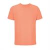 T-shirt heren T-shirt peach perfect voor personalisatie bedrukking.
