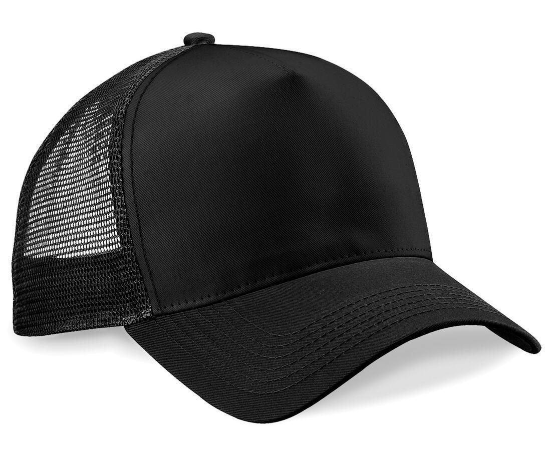 Trucker pet black/black volwassen Trucker caps