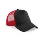 Trucker pet black/classic red volwassen Trucker caps