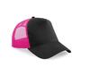 Trucker pet black/fuchsia volwassen Trucker caps