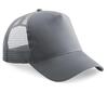 Trucker pet graphite grey/graphite grey volwassen Trucker caps