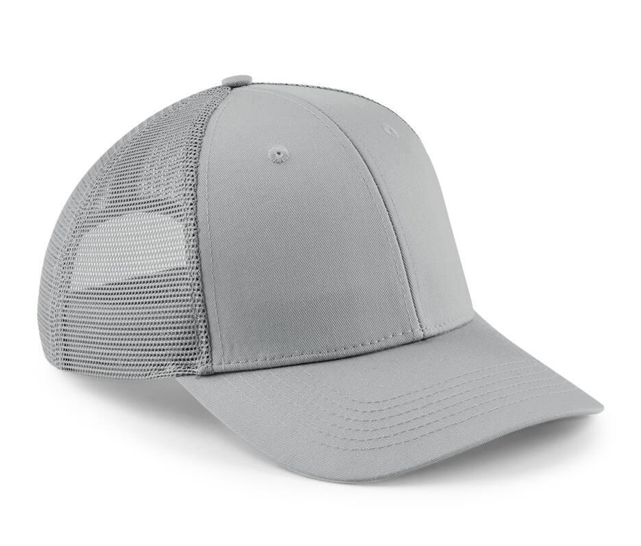 Trucker pet light grey volwassen moderne uitstraling