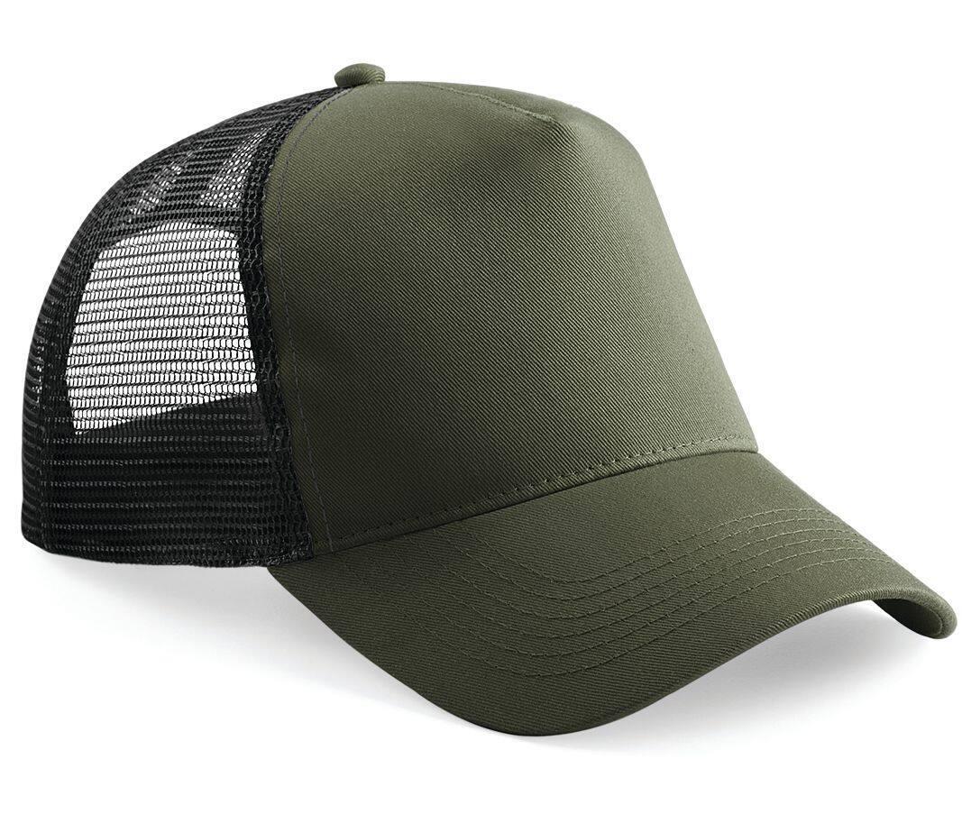 Trucker pet olive/black volwassen Trucker caps