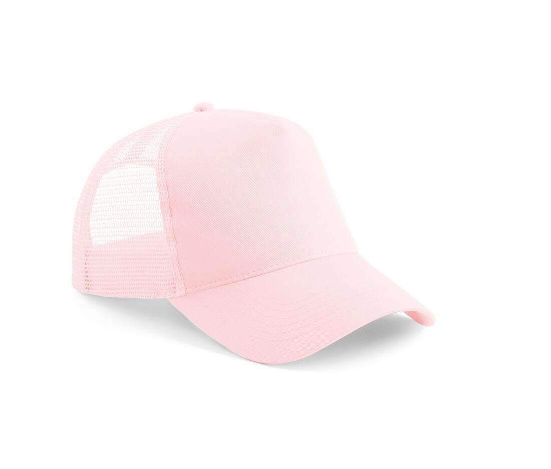 Trucker pet pastel pink/pastel pink volwassen Trucker caps