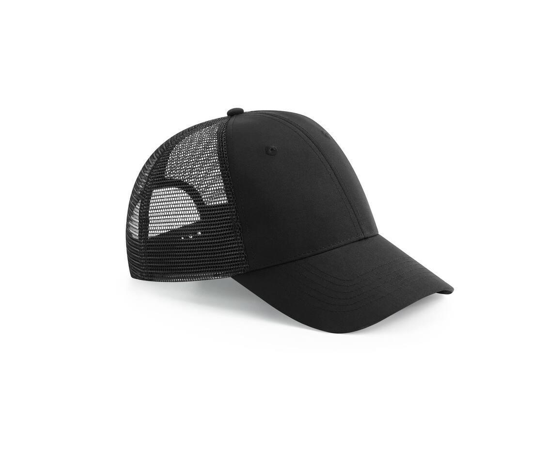 Trucker pet zwart snapback recycled milieubewust