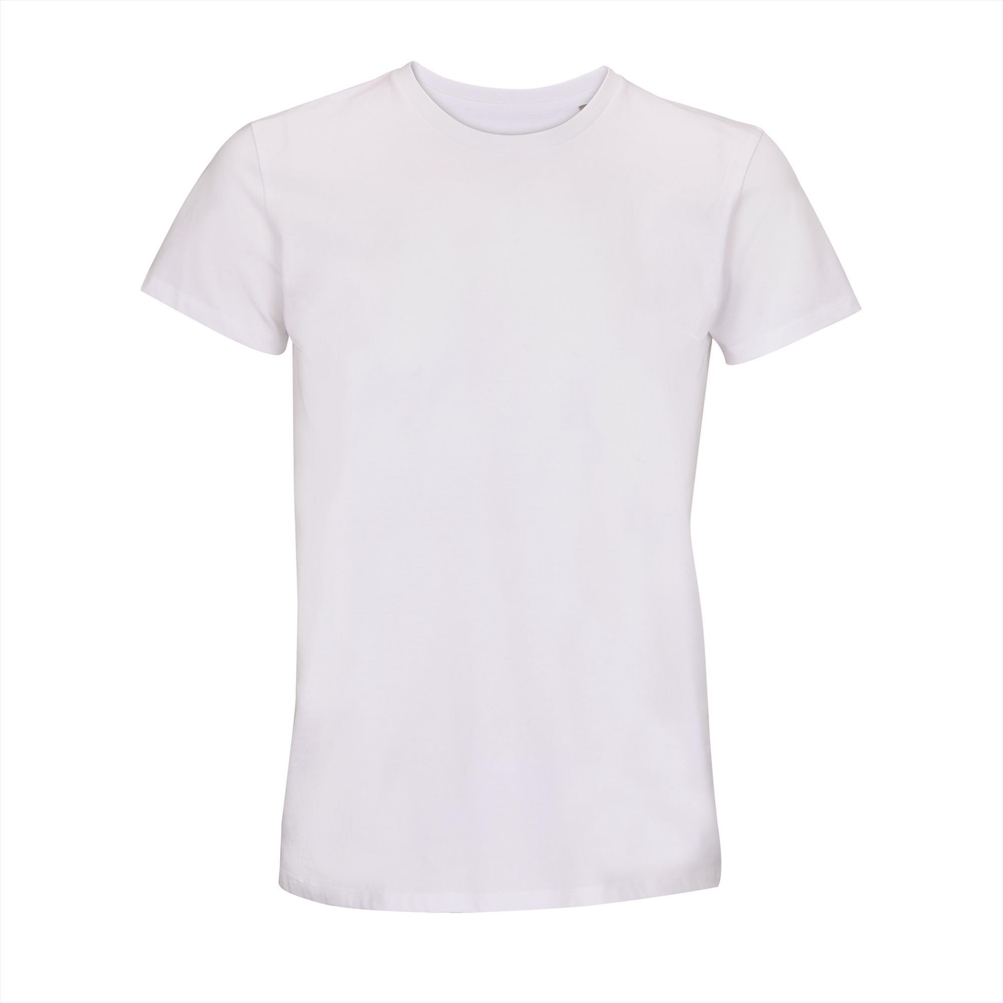 Unisex T-shirt heren wit bedrukbaar