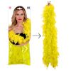 foto 3  Luxueuze 180 cm lange boa voor feesten en partijen 80 Gram stralend geel