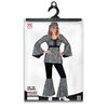 foto 5 70s groovy kostuum disco zilver voor dames