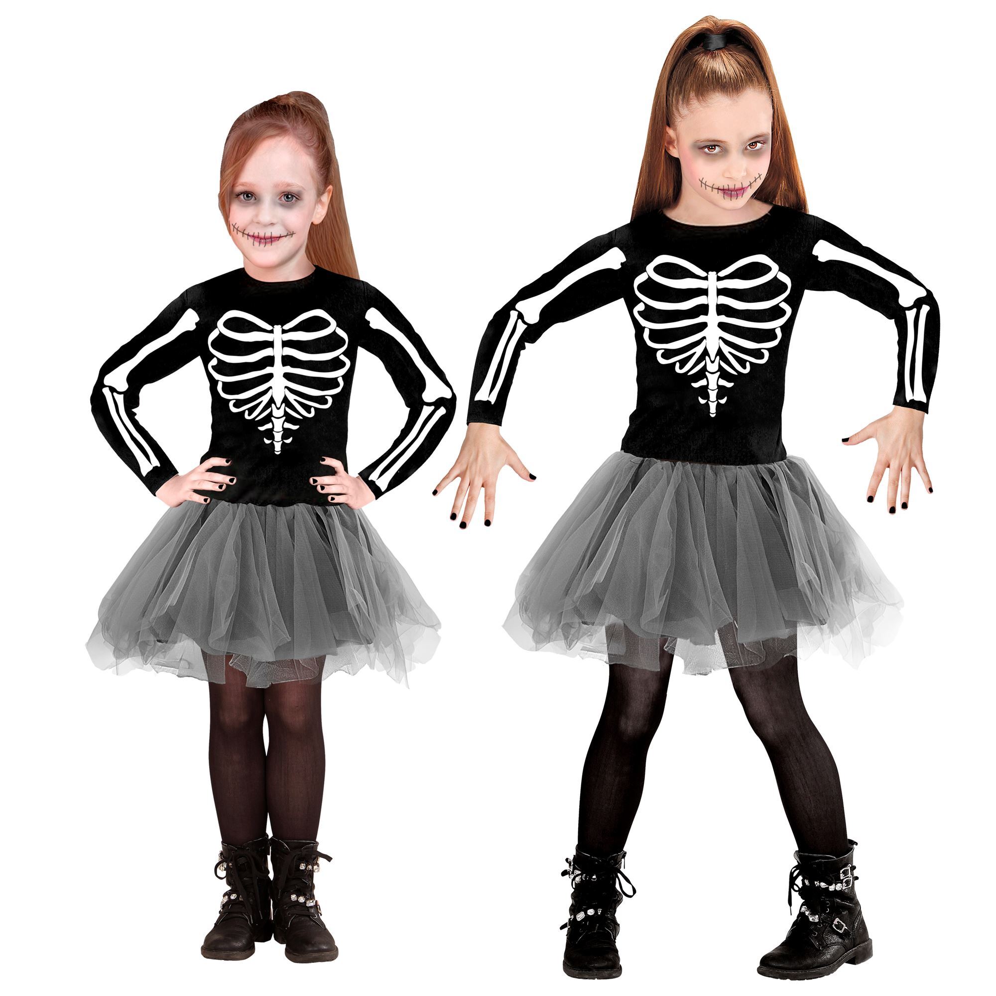 Ballerina Skelet Kostuum voor Meisjes