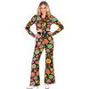 foto 2 Betoverende Bloemenprint Broek voor Dames zestiger Jaren Stijl!
