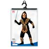 foto 2 Betreed de duisternis als een ware strijder kinderen ninja verkleedpak in zwart en goud