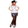foto 2 Blouse wit cowgirl western dames blouse