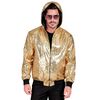 foto 3 Bomber jack gouden glitters met pailletten en capuchon mannen en vrouwen voor een feest van goud