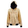 foto 4 Bomber jack gouden glitters met pailletten en capuchon mannen en vrouwen voor een feest van goud