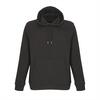 Comfortabele hoodie unisex zwart sweater