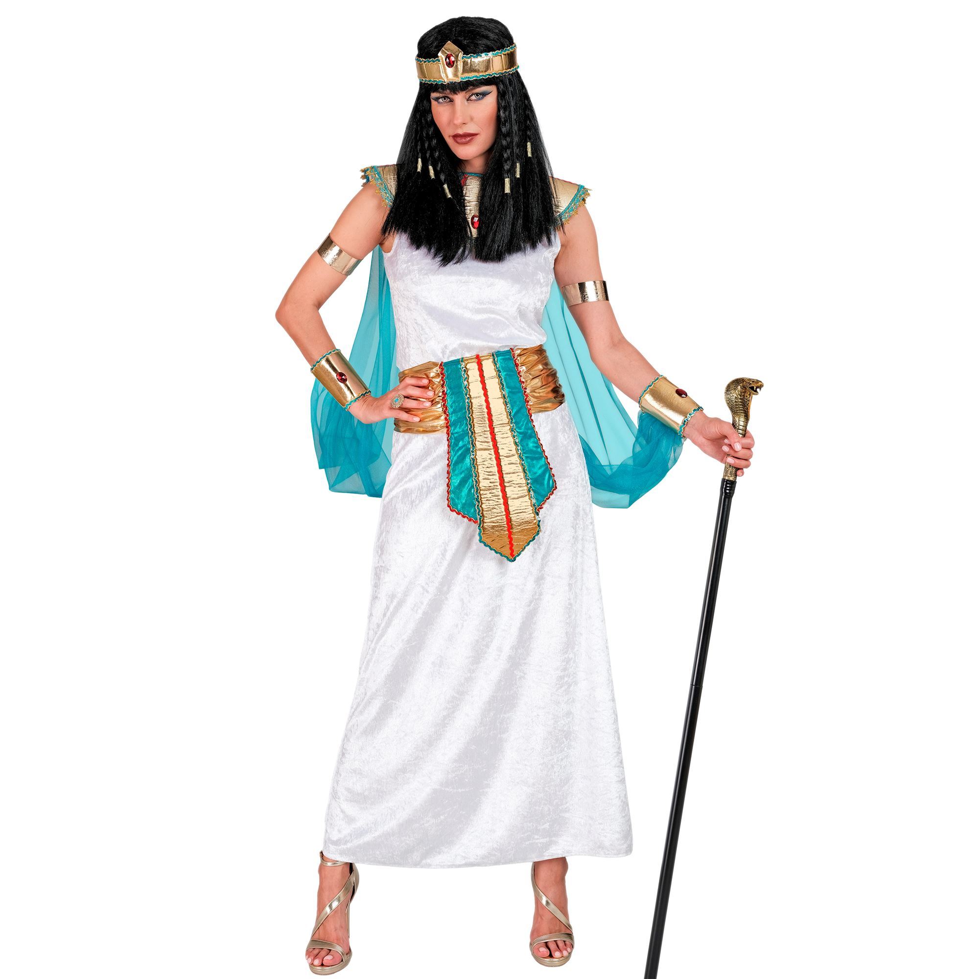 Egyptische koningin wit