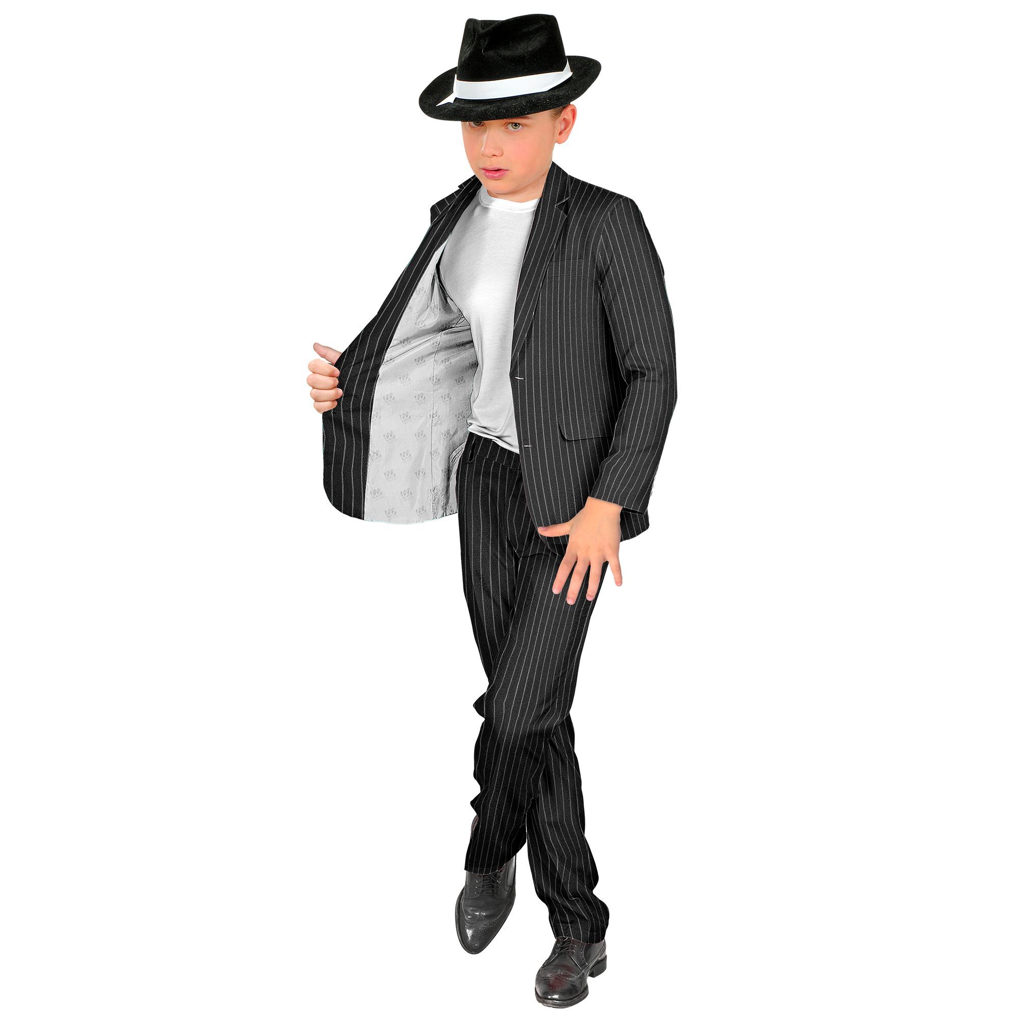Gangster maffiabaas kostuum voor jongens voor Carnaval