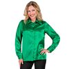 get your groove on groene seventies blouse voor dames