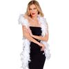 foto 2 Glamour in het wit 180 cm lange boa ideaal voor feestjes en glamoureuze evenementen