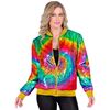 foto 2 Glitter en glamour het  bomberjack met pailletten print en tie-dye Voor carnaval