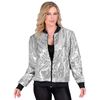 foto 2 Glitter in Stijl zilveren pailletten bomber jack voor mannen en vrouwen
