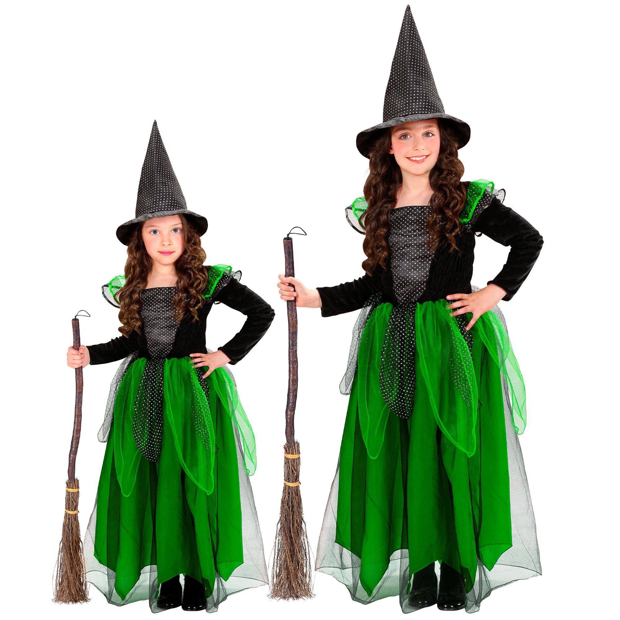 Heksen verkleedkostuum voor meisje. Voor Halloween