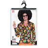 foto 2 Hippie jaren 60 bloemenprint blouse perfect voor heren verkleed als een echte flower Power man!