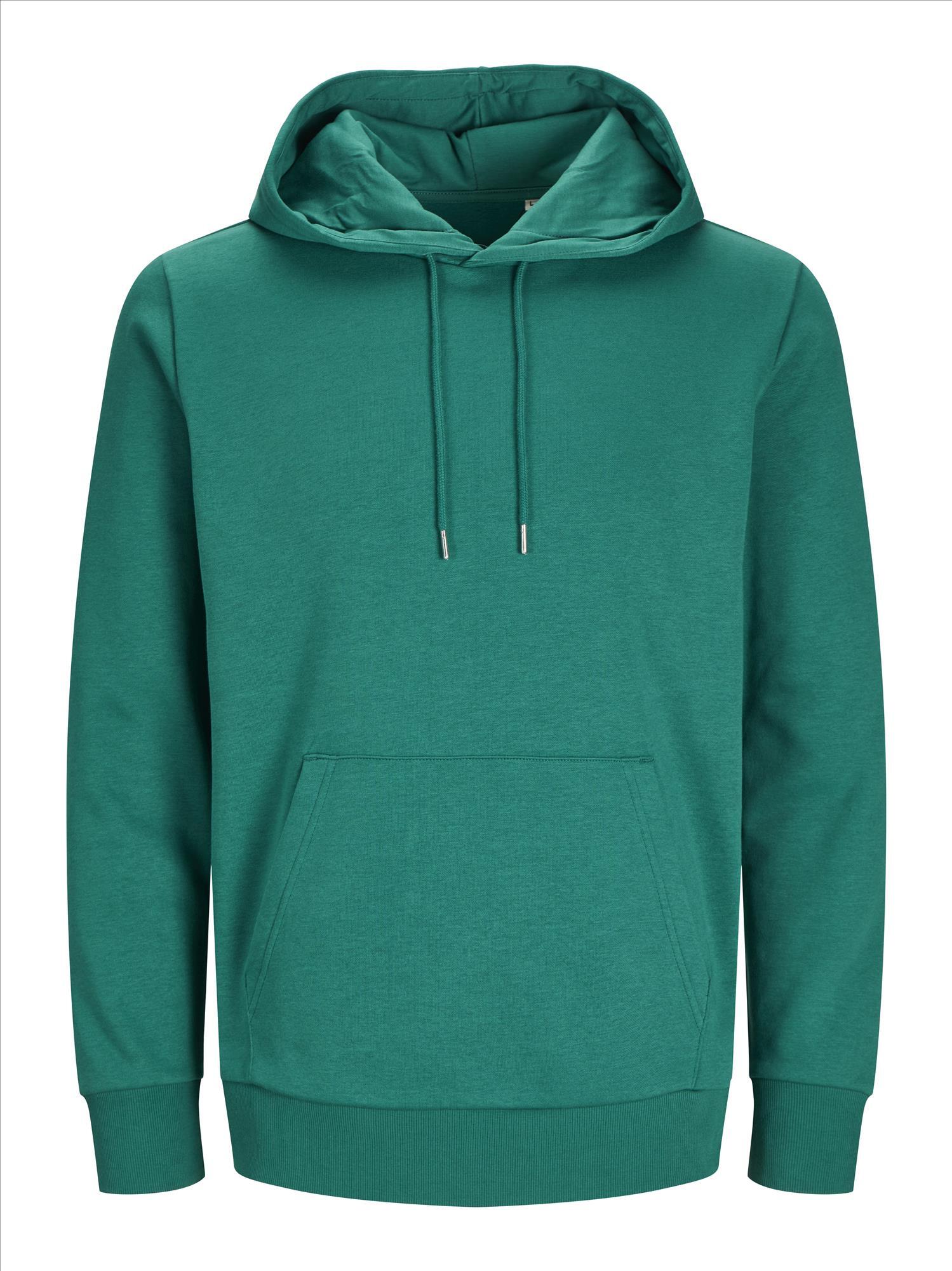 Hoodie alpine green JACK & JONES Basic Hood Sweat hoodies bedrukbaar