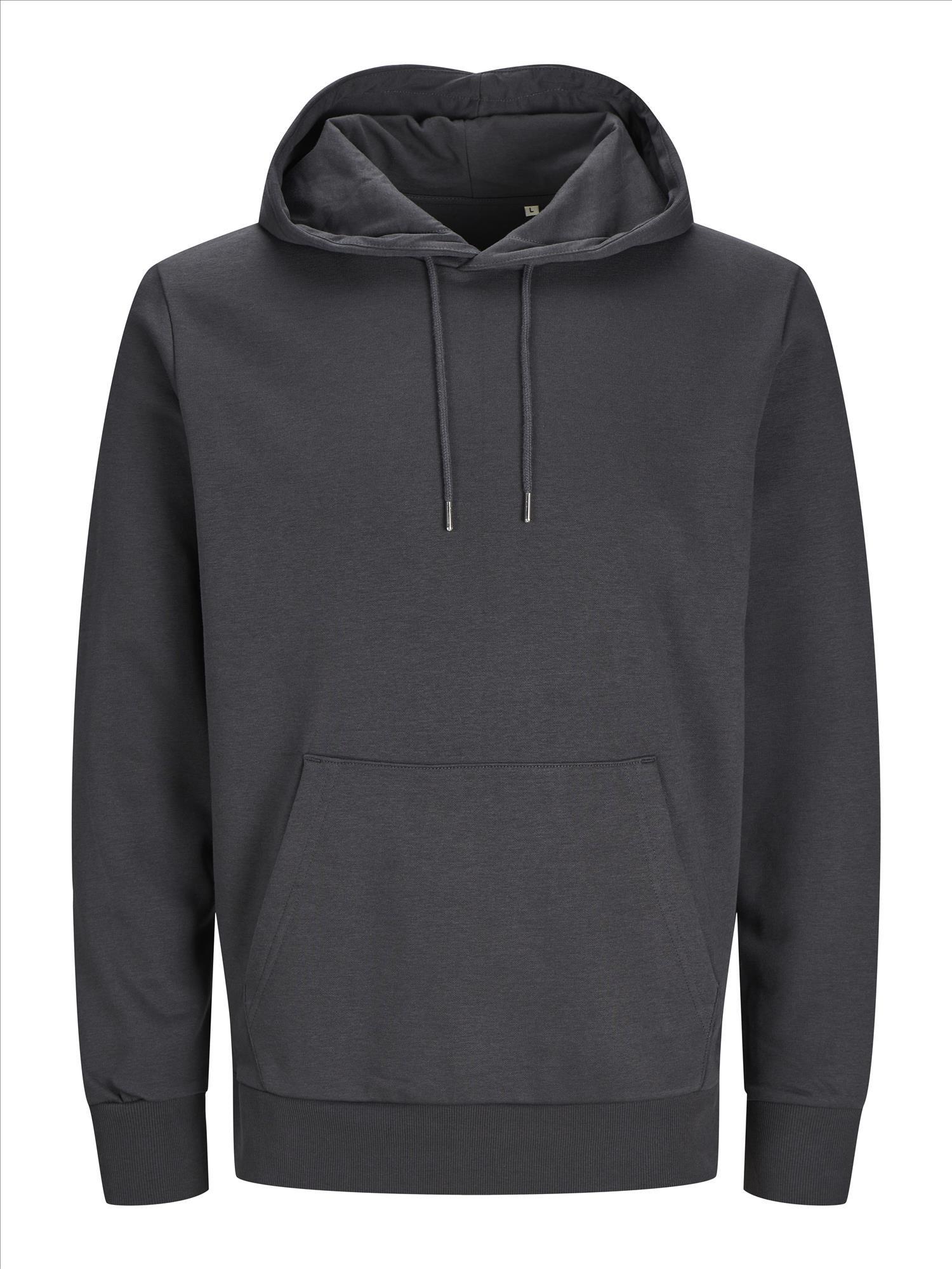 Hoodie asphalt JACK & JONES Basic Hood Sweat hoodies bedrukbaar