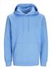 Hoodie azuur blauw JACK & JONES Basic Hood Sweat hoodies bedrukbaar