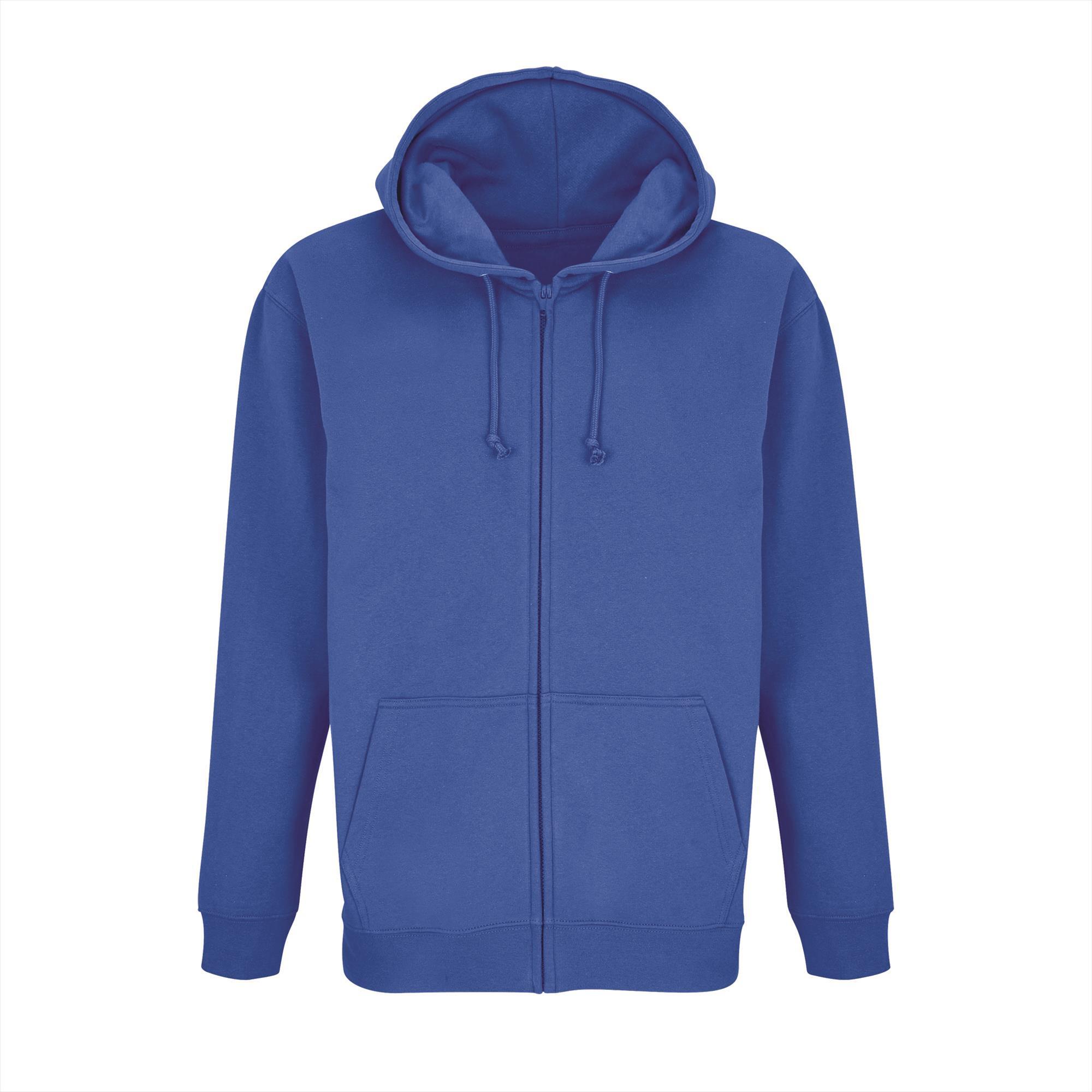 Hoodie comfortabele unisex hoodie royal blauw