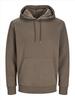 Hoodie falcon brown JACK & JONES Basic Hood Sweat hoodies bedrukbaar