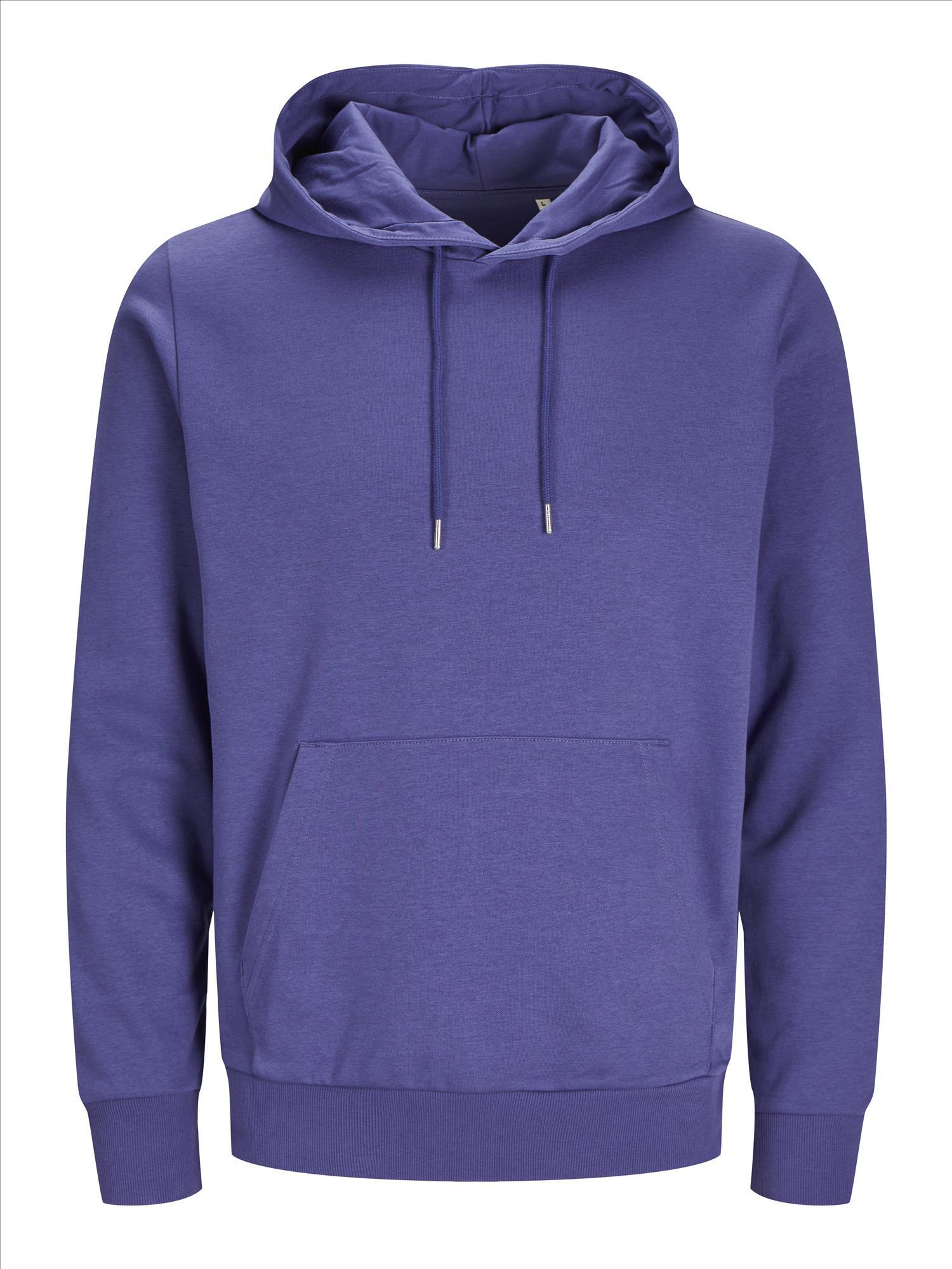 Hoodie skipper blue JACK & JONES Basic Hood Sweat hoodies bedrukbaar