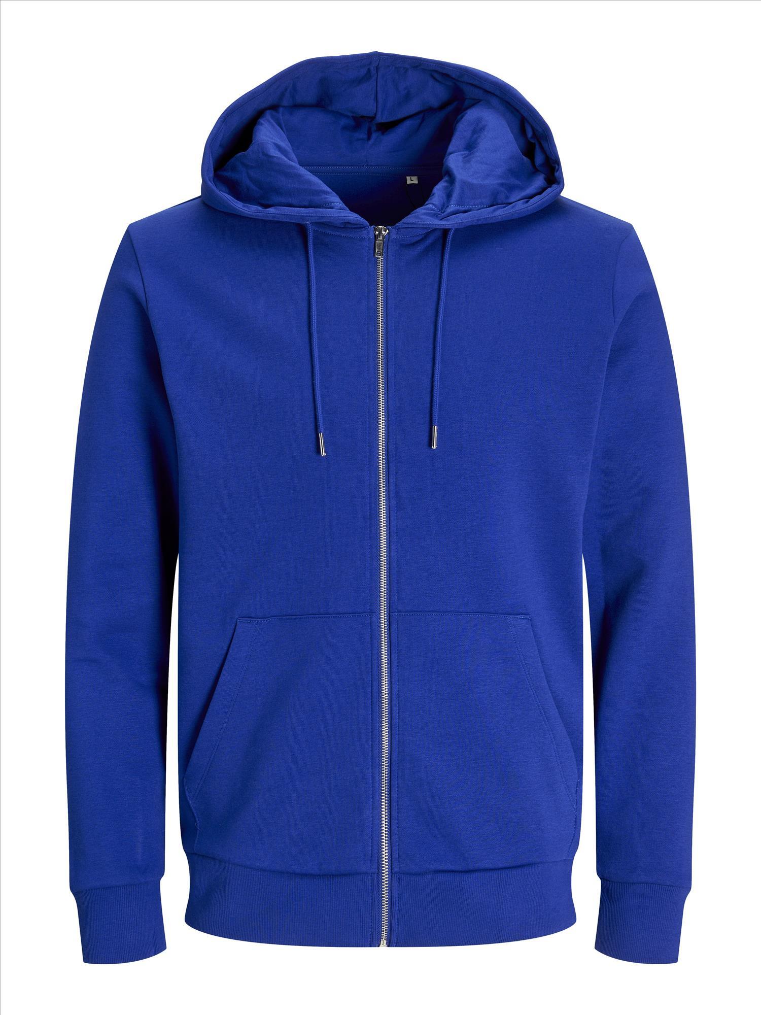 Jack & Jones Hoodie surf the web blue unisex hoodies te personaliseren bedrukbaar