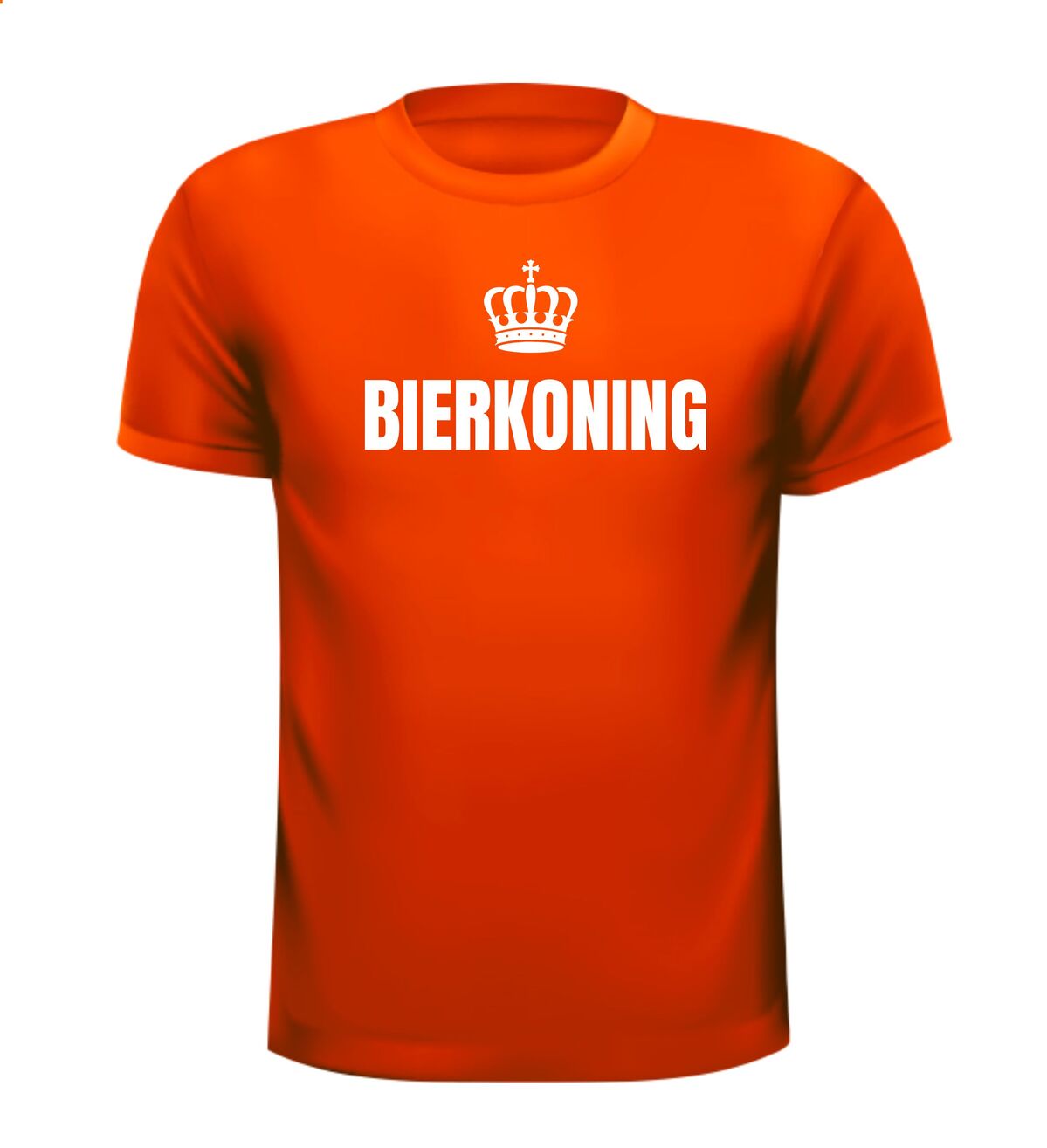 Koningsdag T-shirts voor een echte bierkoning