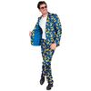 Kostuum neon banaan voor mannen