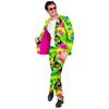 Kostuum neon tropicana voor mannen tropische print! Tropical