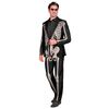 foto 3 Kostuum skelet print.  Perfect voor Halloween of griezelfeestje