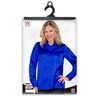 foto 3 Laat de disco babe in je los met onze blauwe satijnen blouse