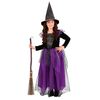 foto 2 Meisje paarse heksen outfitje voor Halloween