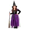 foto 3 Meisje paarse heksen outfitje voor Halloween
