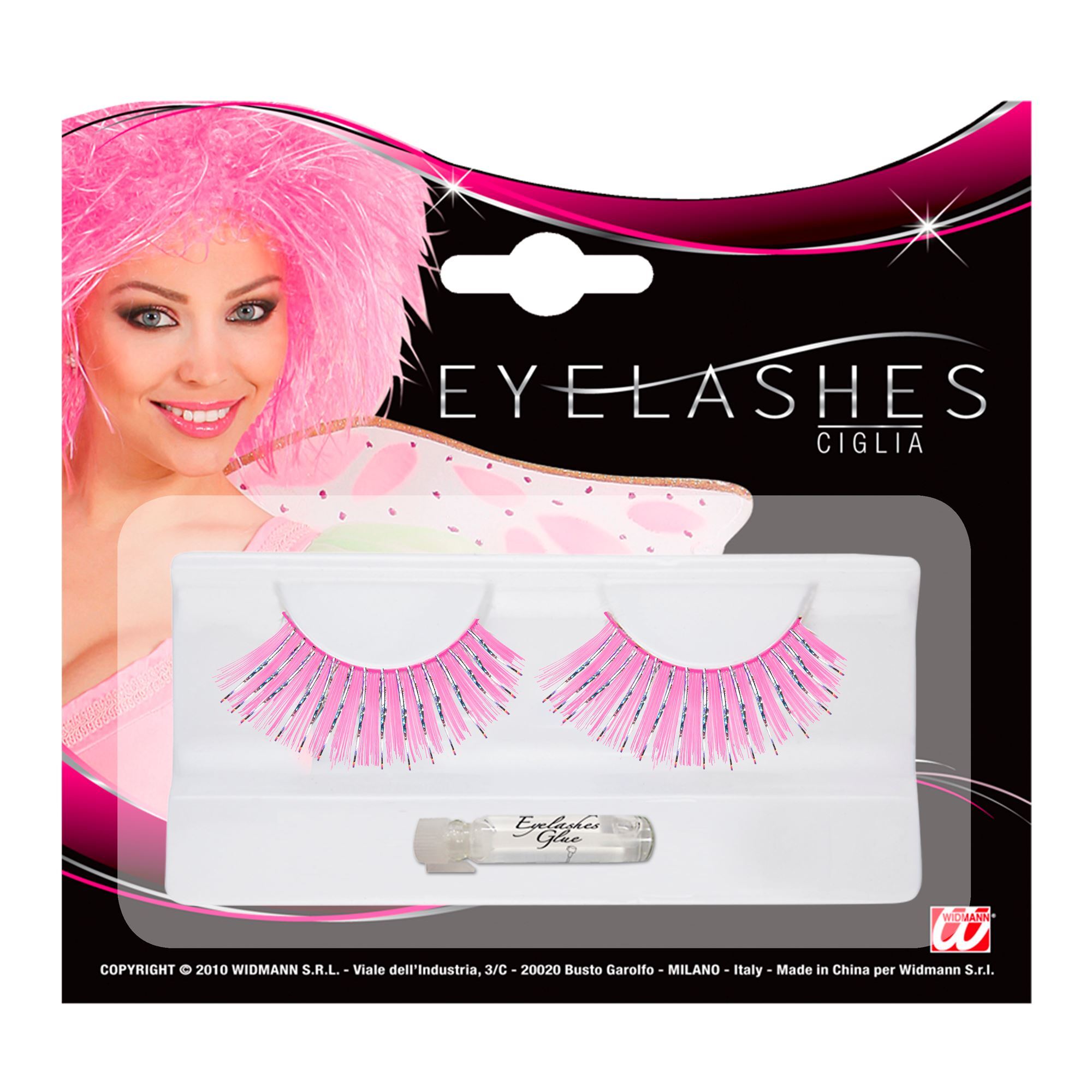 Oogwimpers laser fashion, roze