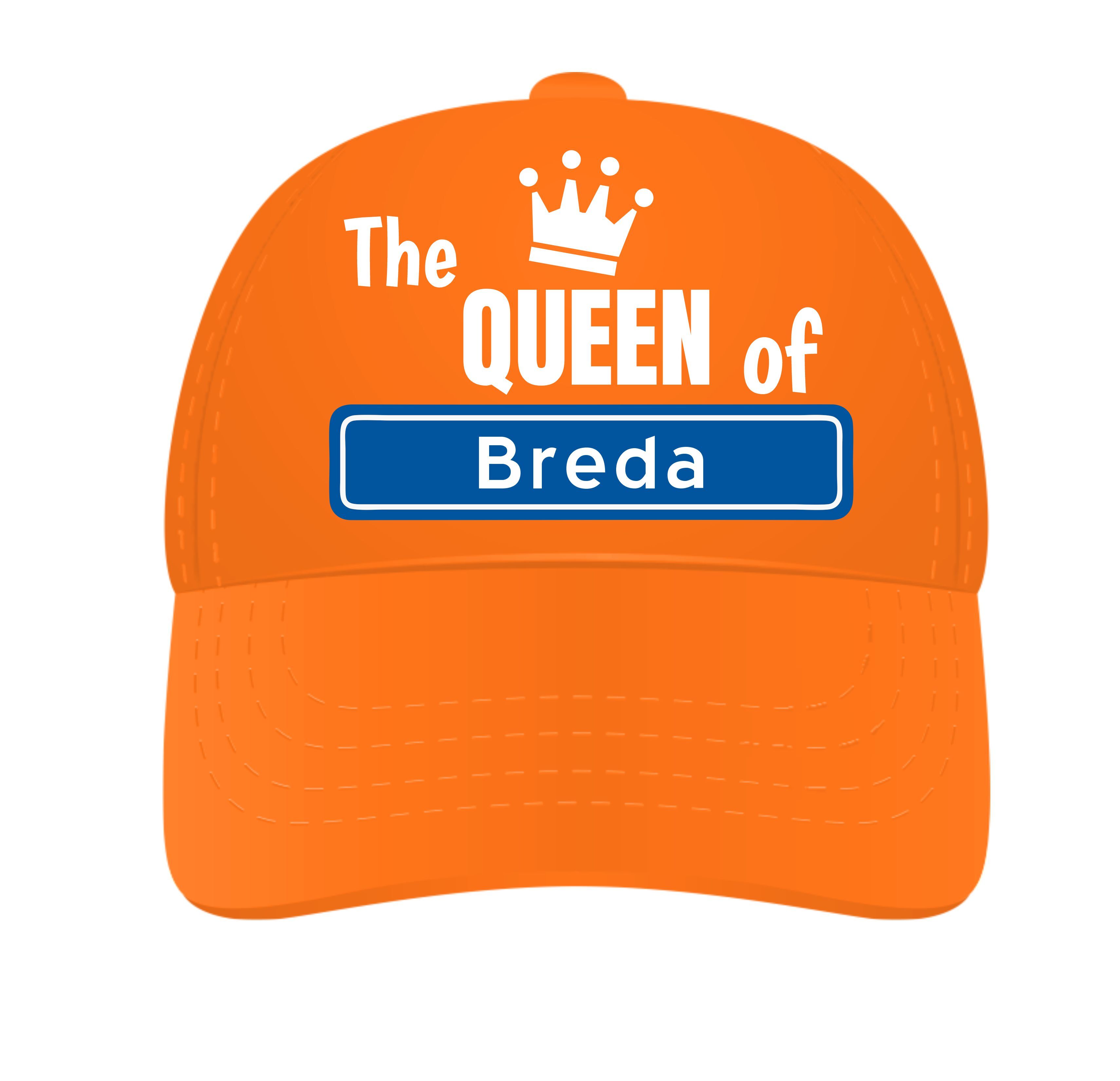 Oranje pet voor koningsdag the queen of Breda