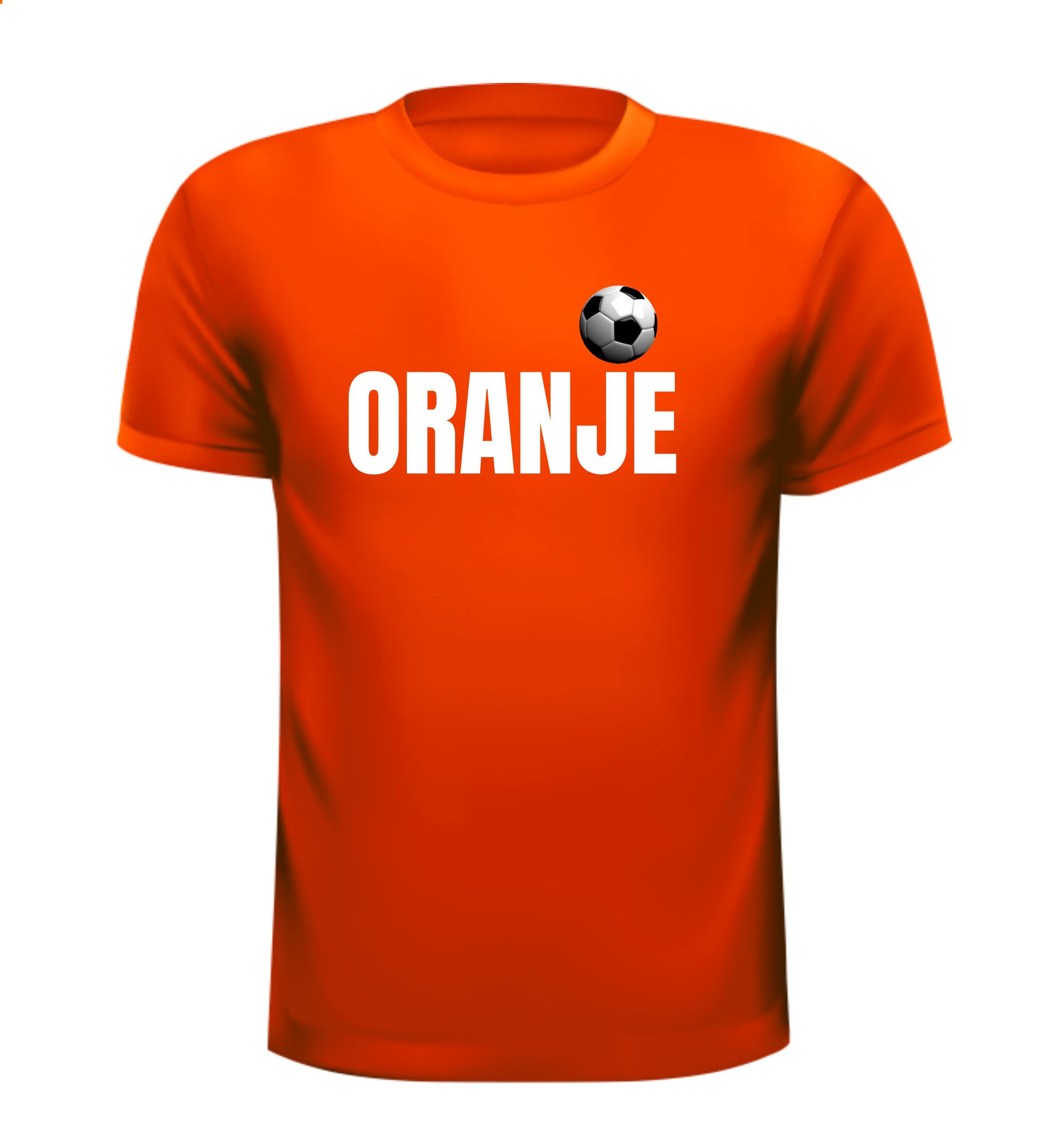 Oranje voetbalshirt EK 2024 shirtje