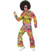 foto 2 Peace love funky vibes swingende sixties broek voor heren naar de dancing in kleurrijke stijl