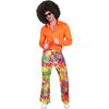 foto 3 Peace love funky vibes swingende sixties broek voor heren naar de dancing in kleurrijke stijl